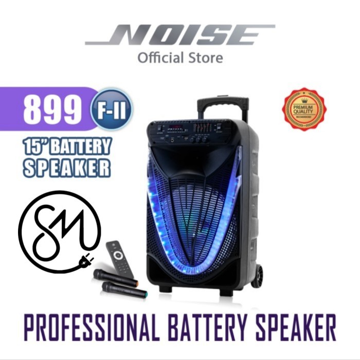 Speaker Bluetooth Portable Meeting Noise NS-899 FII 15 inc inch 899FII