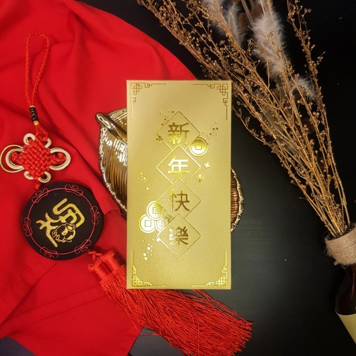 

Angpao Imlek Jumbo Premium / Angpao Sincia / Amplop Uang Jumbo - Gold