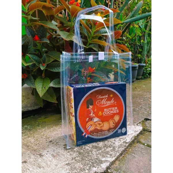 

25x13x30 Tas Mika Full Transparan Parcel Lebaran (M Potret)