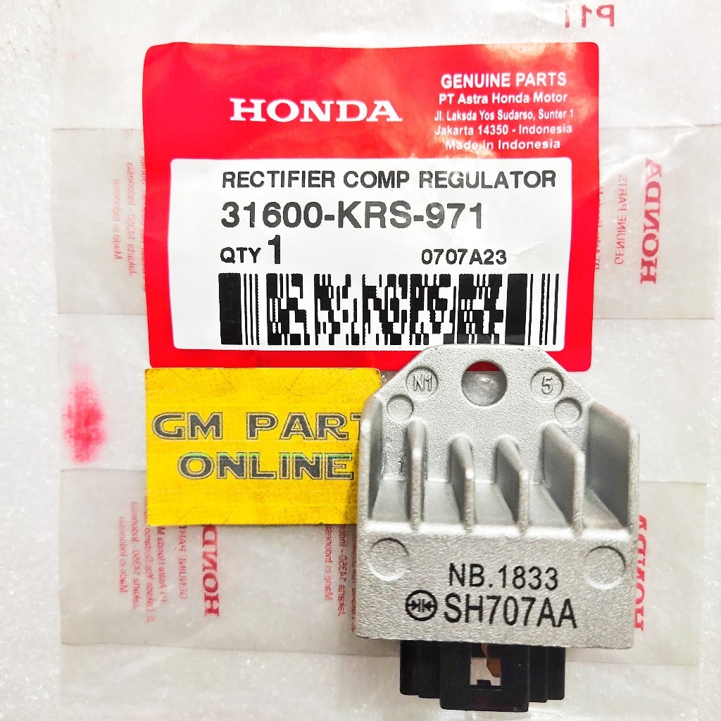 KIPROK REGULATOR SUPRA FIT 31600-KRS-971