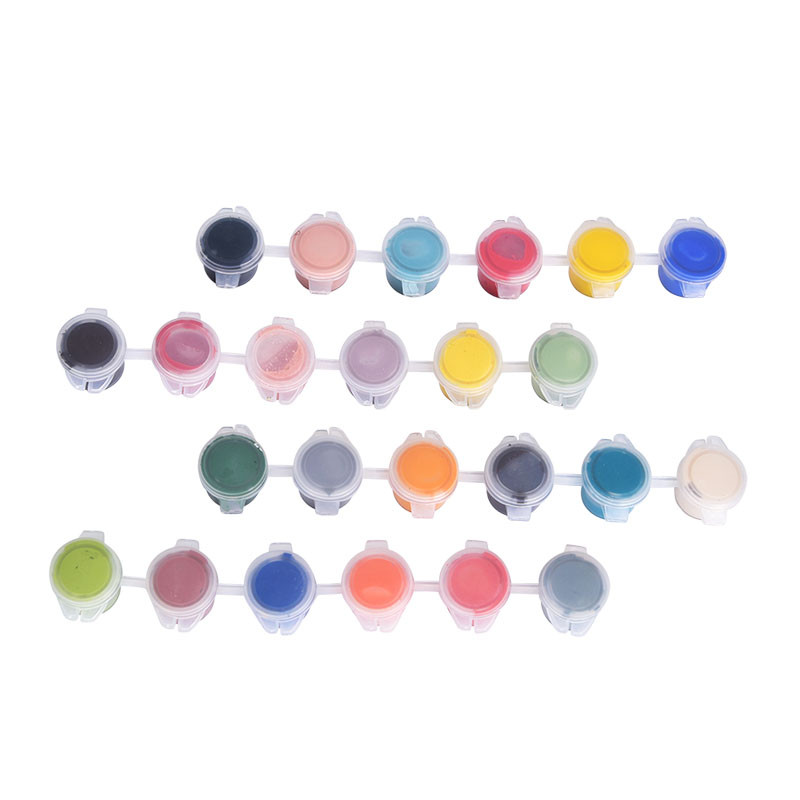 

Ceramic Pigment Ceramic Art Underglaze 24 Color Mini Portable Set 6 Color/Group Ceramic Art Painting Pigment Art Supplies
