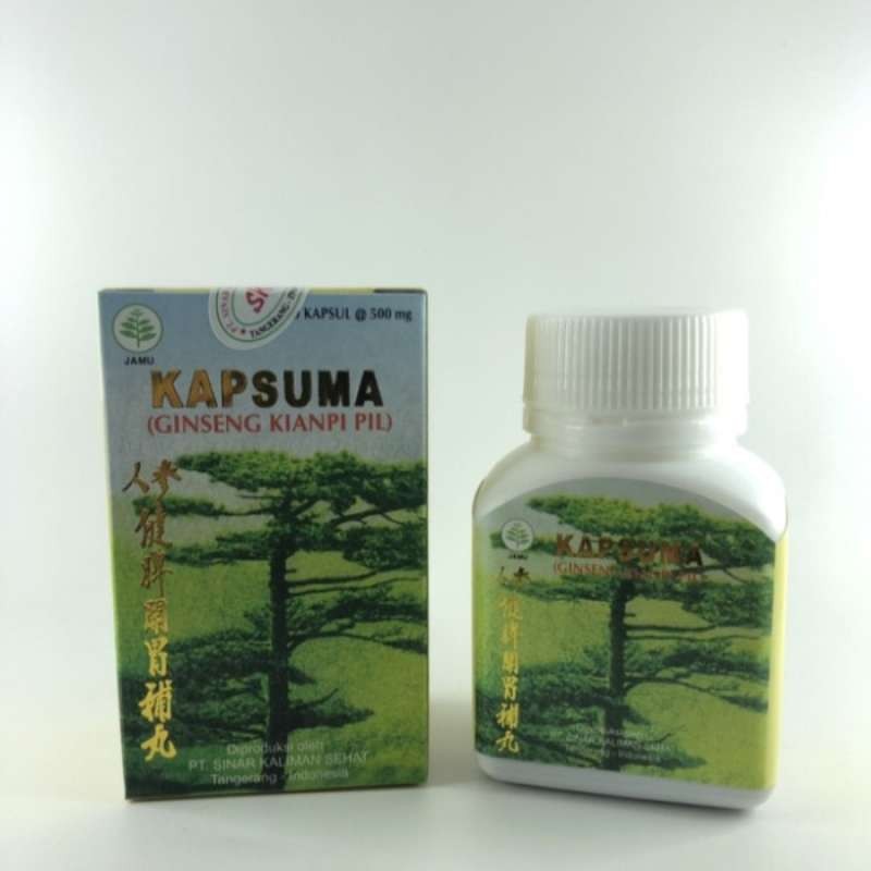 100% ORI READY BOSKUU TERMURAH DAN TERLARIS kapsuma ginseng kianpi pil