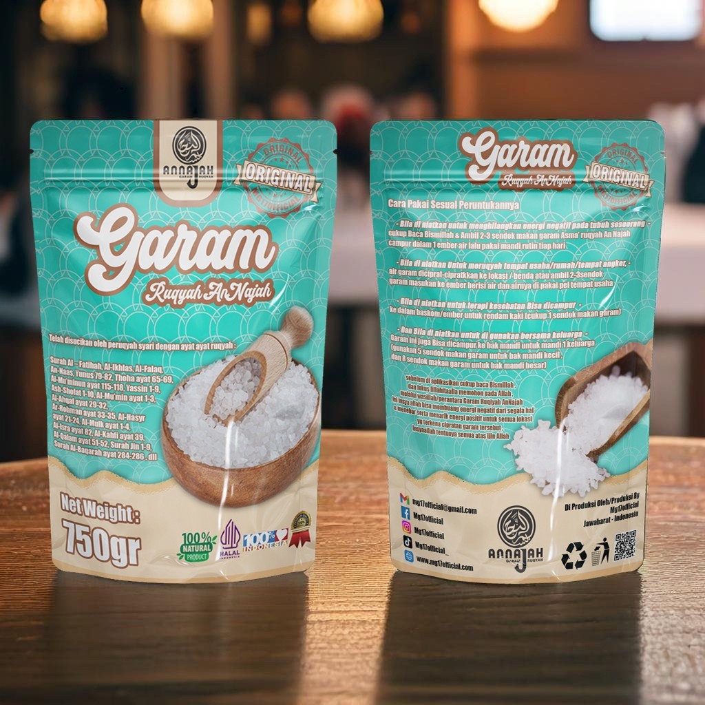 

Garam Ruqyah AnNajah - Meruqyah Anak Yg Sulit Di Atur/Bandel, Mentralisir Rumah/Tempat Usaha dll