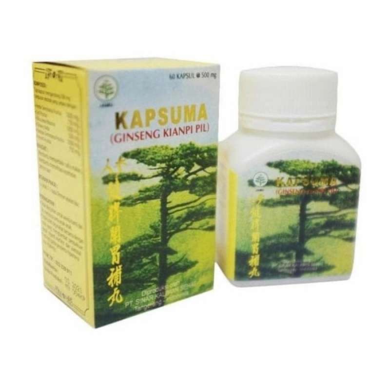 100% ORI KAPSUMA GINSENG KIANPI PIL