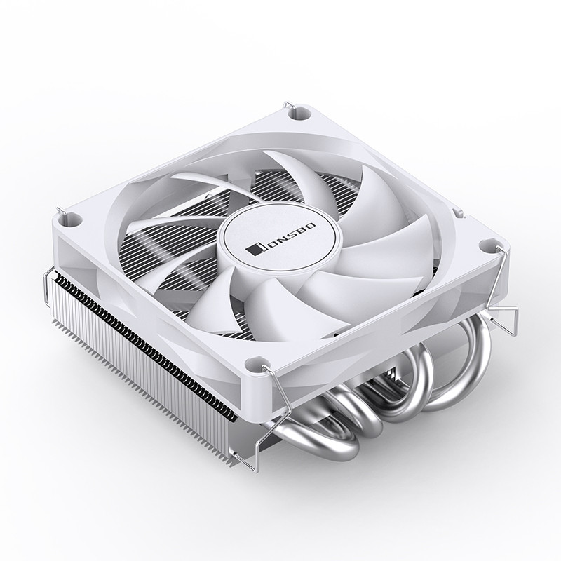 JONSBO HP-400S Pressure Profile CPU Radiator 4 Heat Pipe 9CM Fan Ultra-Thin Radiator Suitable ITX Sm