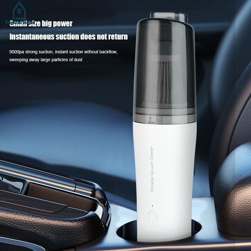 Penyedot Debu Mobil Nirkabel Penyedot Debu Genggam Isi Ulang Penyedot Debu Mini untuk Rumah Fugthui