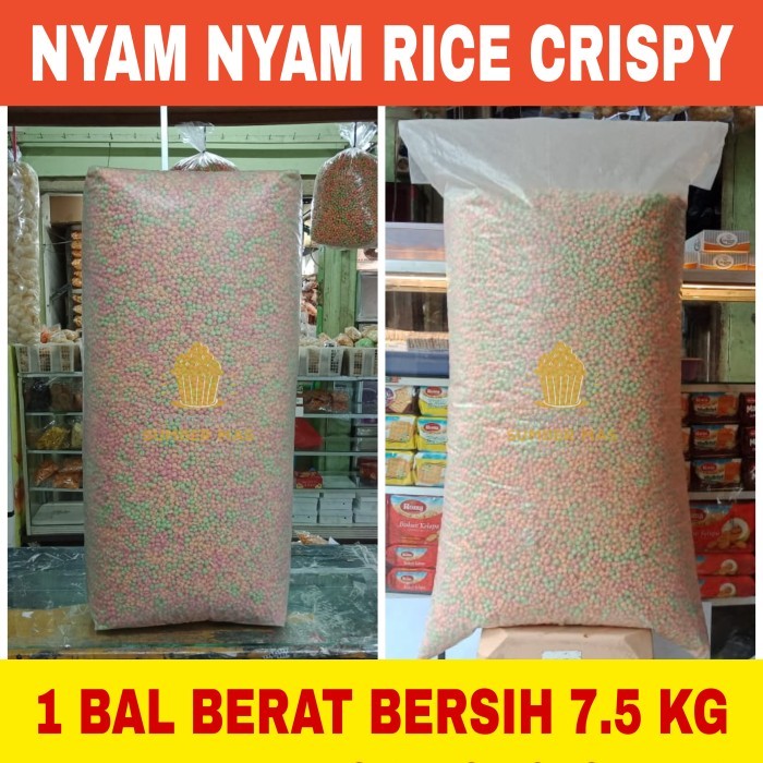 

NYAM NYAM / RICE CRISPY /CRISPY RICE 1BAL (7,5 KG) - 1 Bal 7.5 kg ARIS