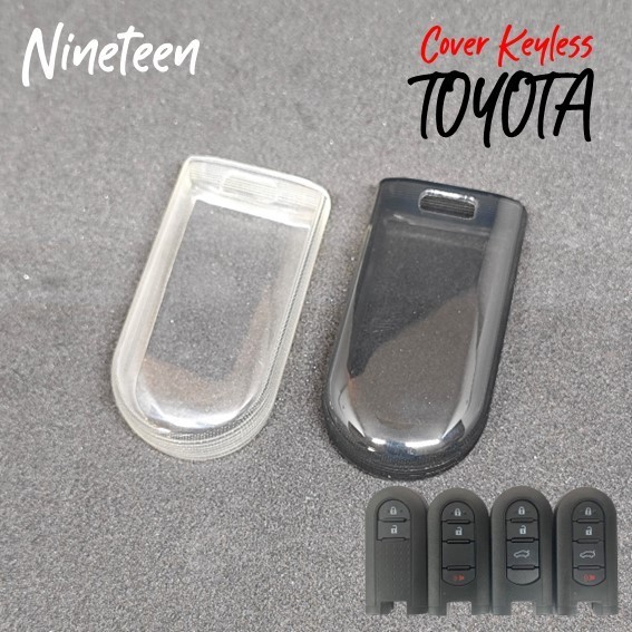 Cover Casing Kunci Keyless Remote Mobil Toyota Rush Avanza Veloz Agya Calya