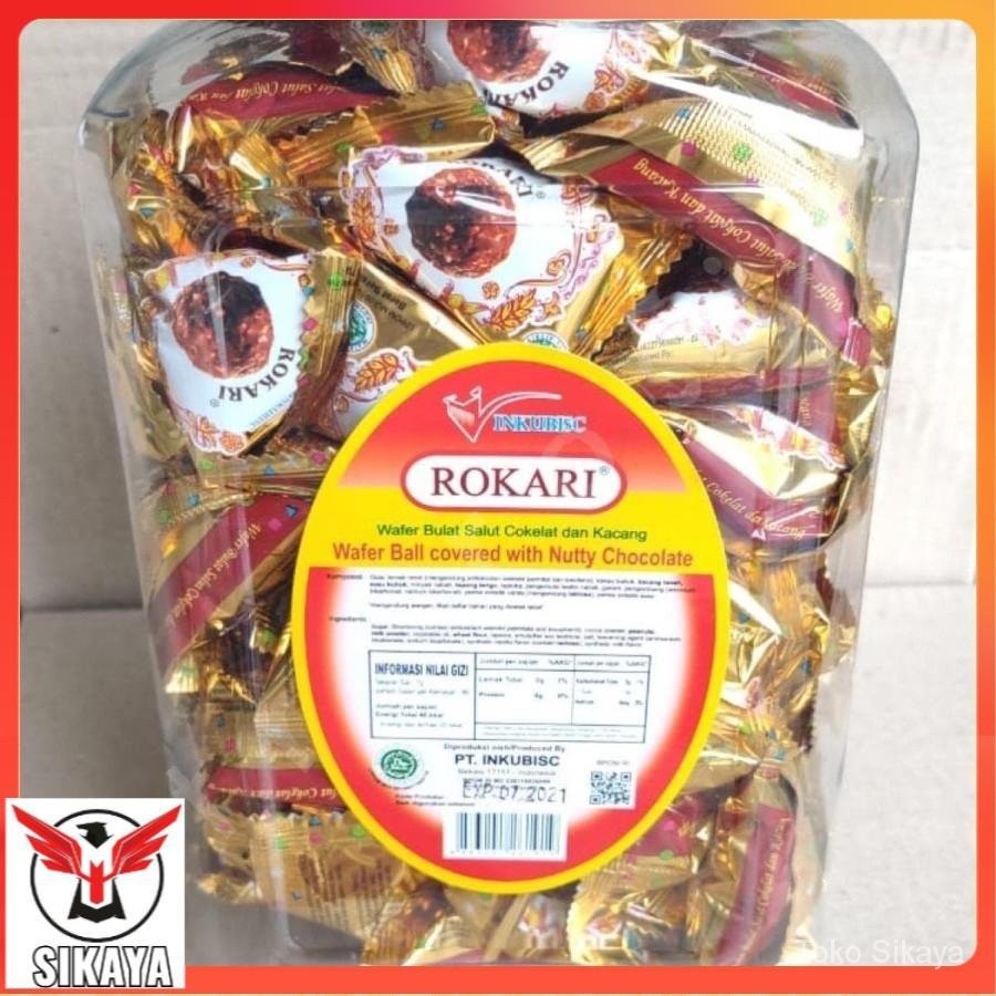 

ROKARI CHOCOLATE 960GR 50PCS