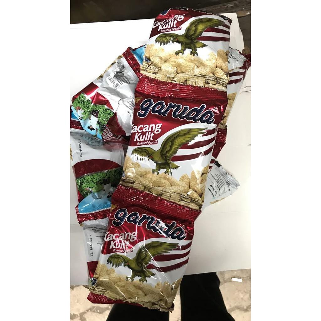 

Kacang Kulit Garuda 10 Bungkus Bks Renceng 12gr / 12 gram gr