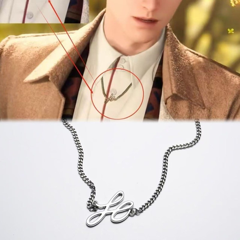Love and Deepspace Zayne The Same Necklace Anime Zayne Necklace for Girlfriend