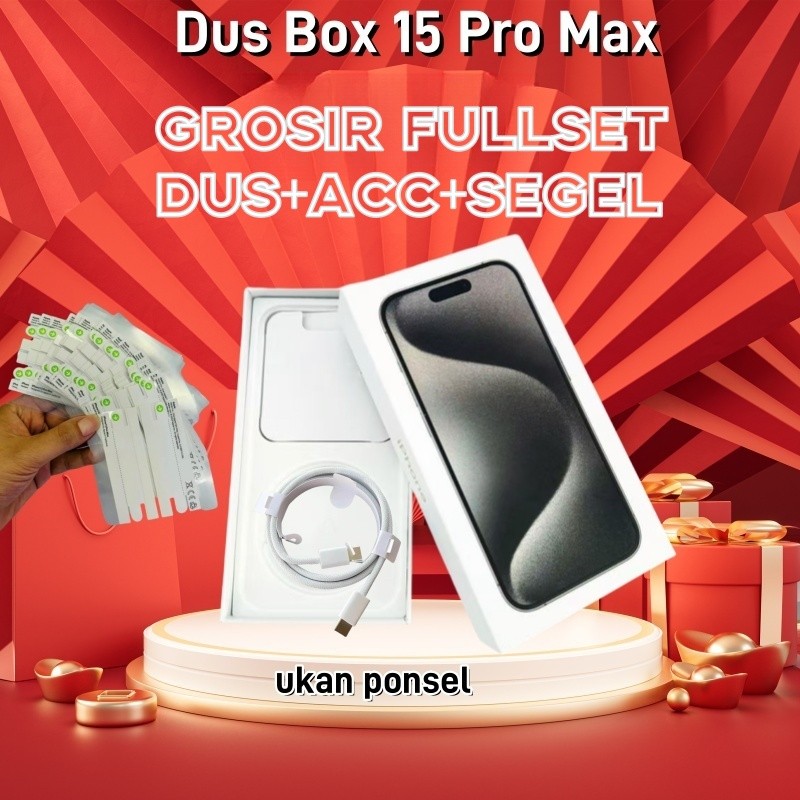 

Dus Box Kotak 14 Pro / 15 Pro max Grosir box kemasan baru 15 Pro Max + kabel data, stok banyak tersedia Box 15 Pro Max Dus Box Kotak 14 Pro max