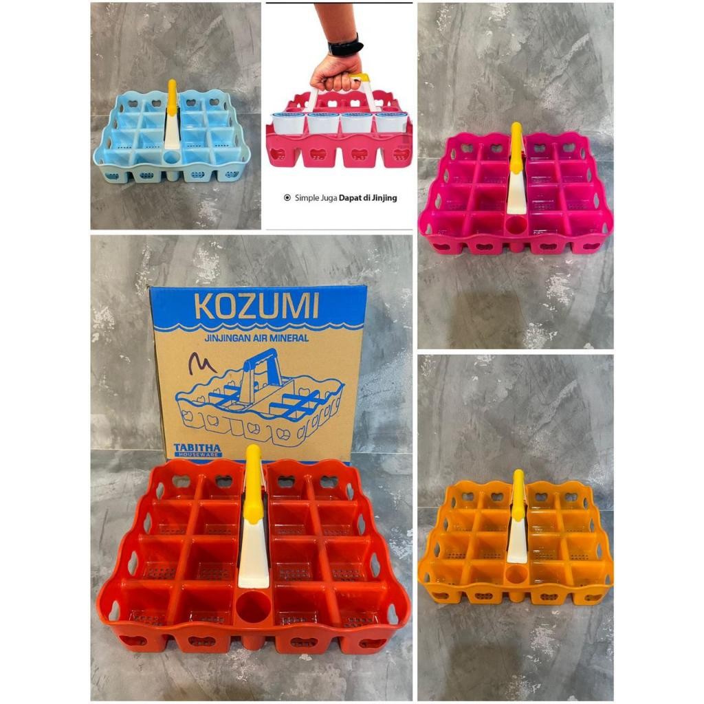 (MGS) Keranjang Rak Tempat Aqua Gelas isi 12/Rak Aqua Gelas isi 12/Rak Jinjing Air KOZUMI