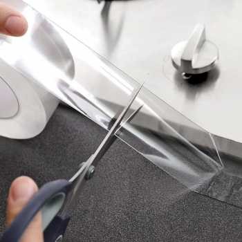 

TISERA - TaffPACK Lakban Waterproof Dapur Kitchen Sink Seal Double Tape 30mm - NJD11 - Transparent