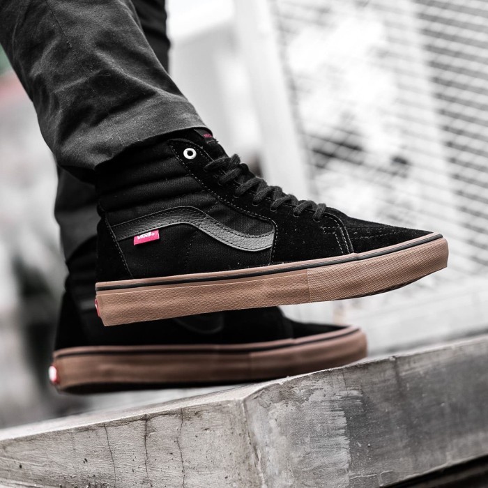 VANS SK8 HI PRO BLACK GUM ORIGINAL