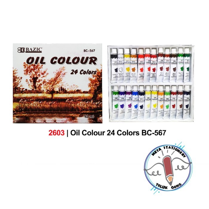 

best -Cat Minyak Bazic 24 warna