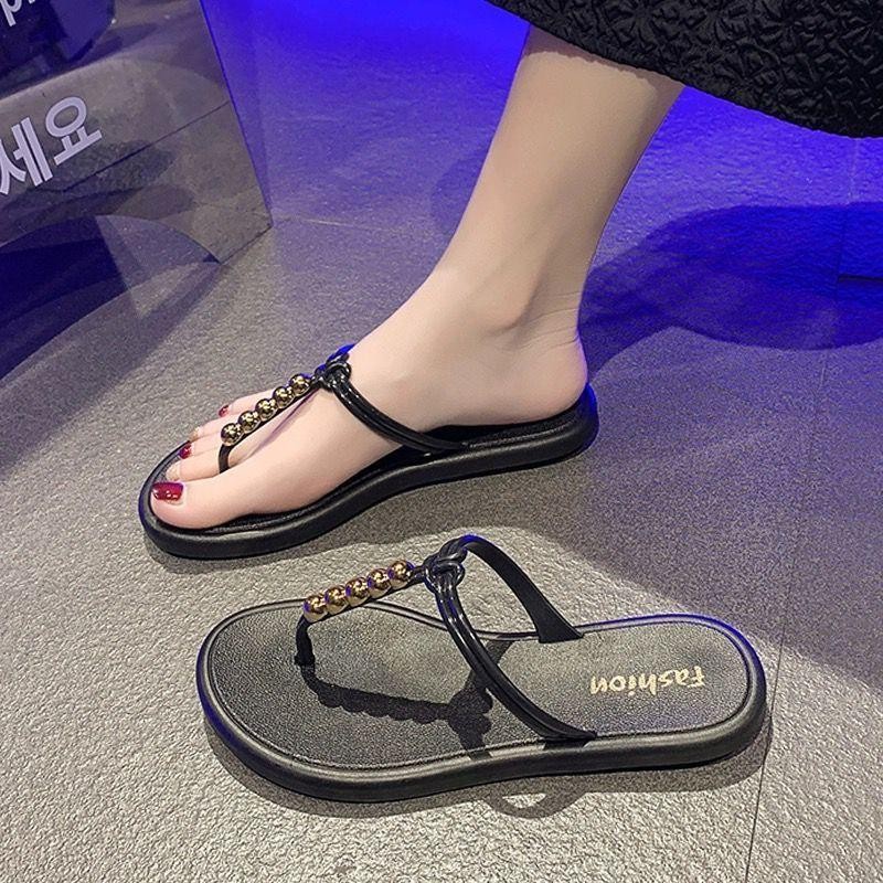 MPH NEW Sandal Jepit Wanita Karet Jelly Import Model Tali T Thong Mutiara Bahan Rubber Ringan Elasti