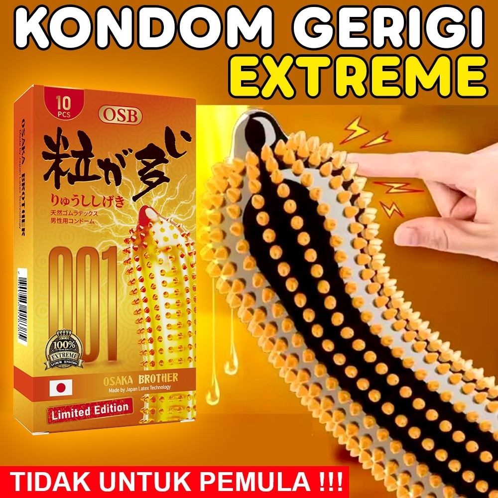 NEWW~ Kondom OSB Gold Gerigi 001 - Privasi Terjaga