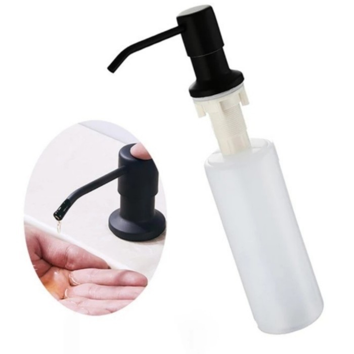 BEST -Kitchen sink hitam 8245 stainless/Tempat cuci piring/Paket lengkap