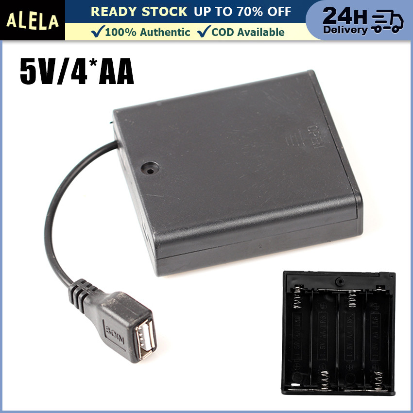 Power Bank Case Battery 18650 Lithium Kotak Holder Dudukan AA Baterai Dengan Lampu Display USB Outpu