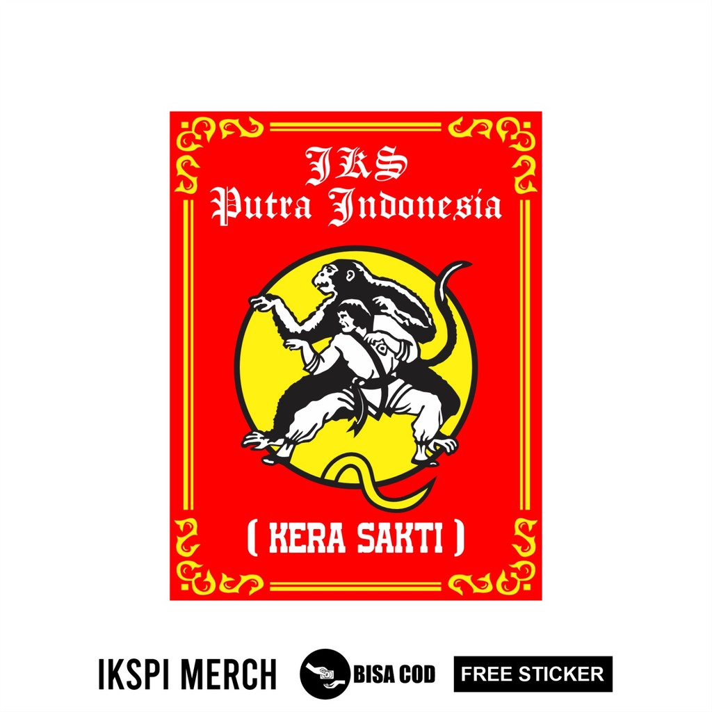 BED PUNGGUNG BORDIR KERA SAKTI IKS.PI KERA SAKTI BP 05 By IKSPI Merch