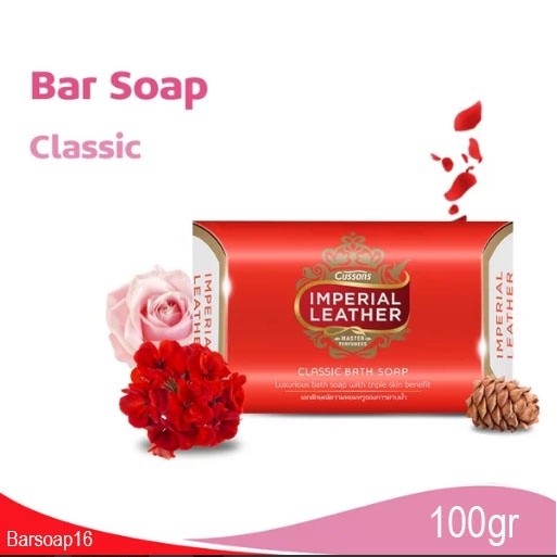 Cussons Imperial Leather Soap 100 gr - SABUN MANDI IMPERIAL LEATHER CUSSONS - Jayamandiri