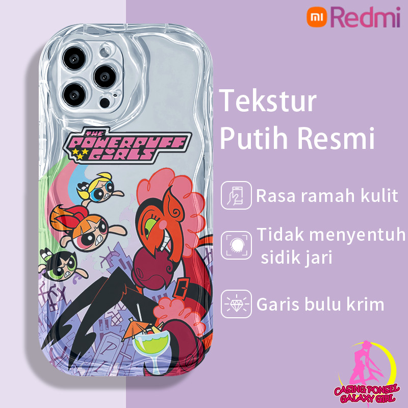 Kartun Anime The Powerpuff Girls vs. Him and the Plush Monster case for Redmi 9 10 12 13 C A 2022 Re