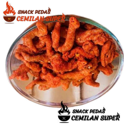 

CS KERIPIK USUS PEDAS 250g Keripik Usus Crispy Usus Kering Usus Crispy Kriuk Cemilan Terlaris