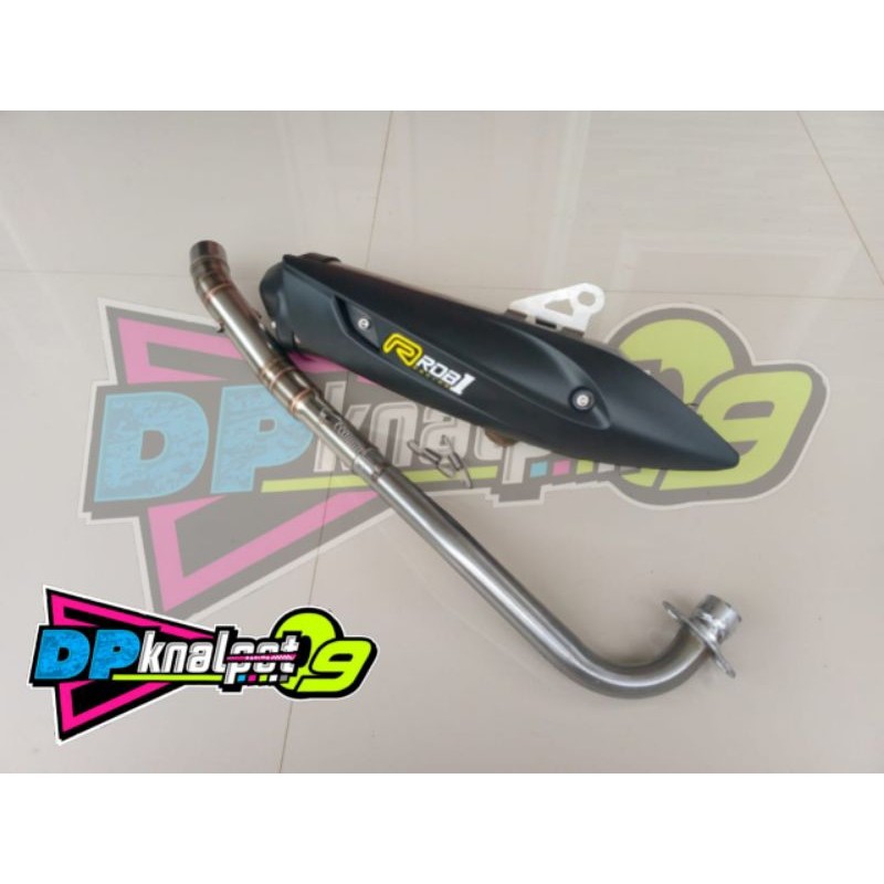 knalpot suara adem KNALPOT RACING ROB1 SUPRA X FIT SUPRA 125 KHARISMA REVO BLADE JUPITER VEGA