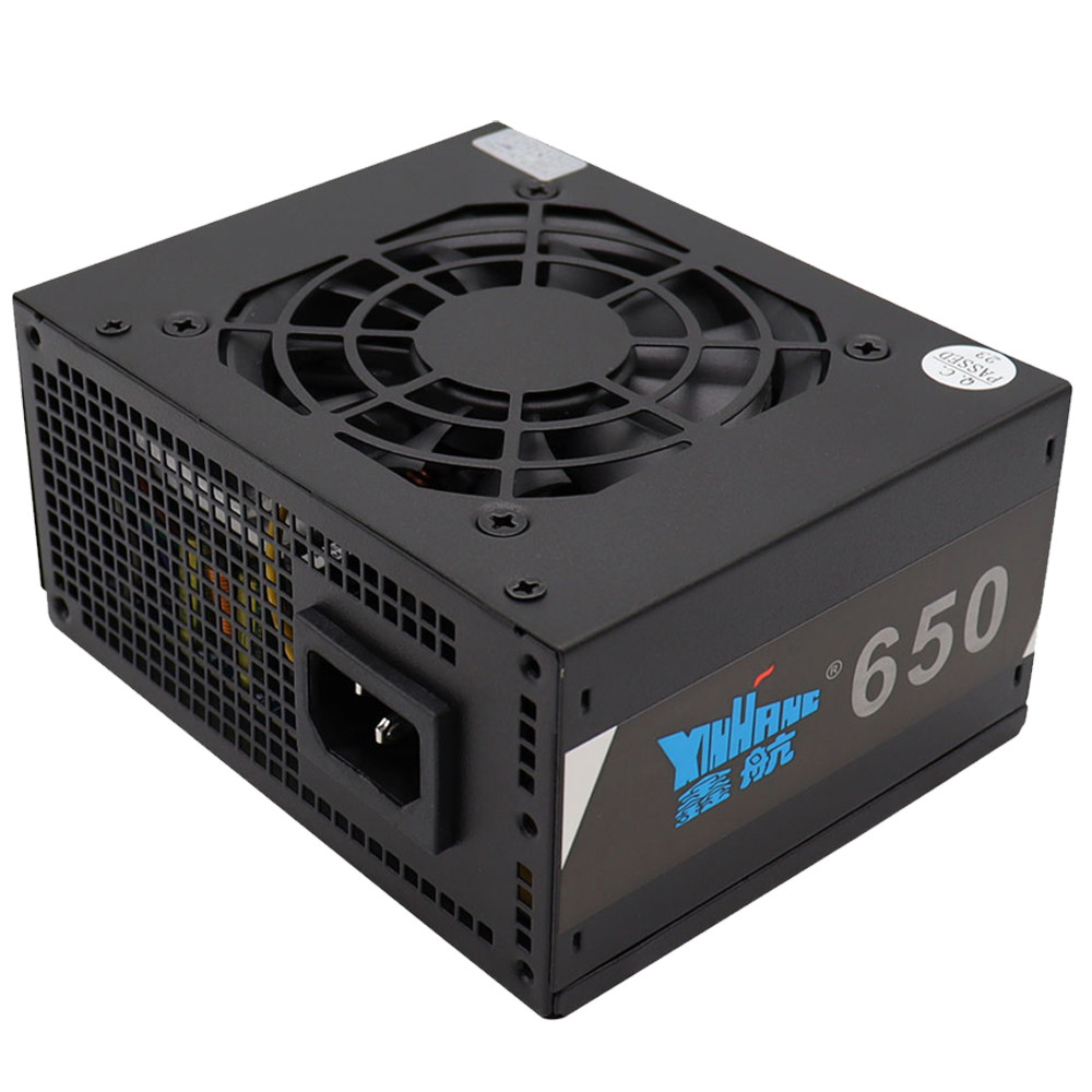 SFX 650 SFX POWER SUPPLY with 80 PLUS BRONZE Certified Fully Modular PSU Support MINI ITX Case 110V 