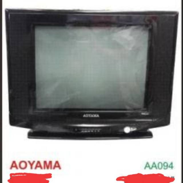 TV TABUNG AOYAMA 14" DIGITAL MURAH + free antena