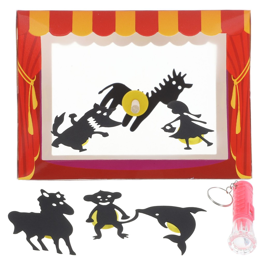 DIY Puppet Show Chinese Shadow Puppetry Kit Puppets for Adults Kids The Marionettes Toy Manual Theat