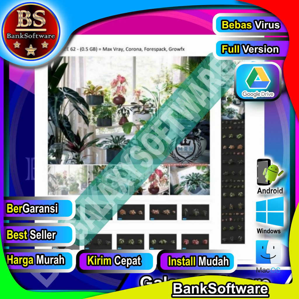 Maxtree – Plant Models Vol.62 [Corona,V-Ray , 3ds max] Windows Full Version - AmazingSoftware