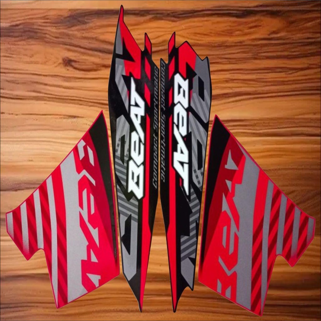 Stiker Striping Motor Honda Beat New 2021 Lis Les Body Beat New 2021 Termurah & Terlaris