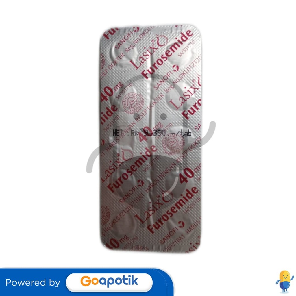 Lasix 40 Mg Strip 10 Tablet