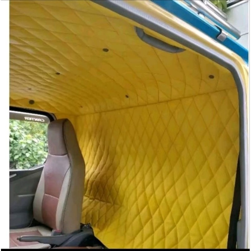 Cover Pelapis plafon/kabin mobil truk Canter, ragasa, dynaht, hino dutro, umplung dll