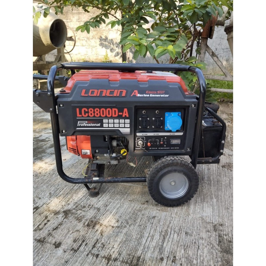 Jual Genset Loncin LC8800D-A 6000Watt Murah Pedurenan Tangerang