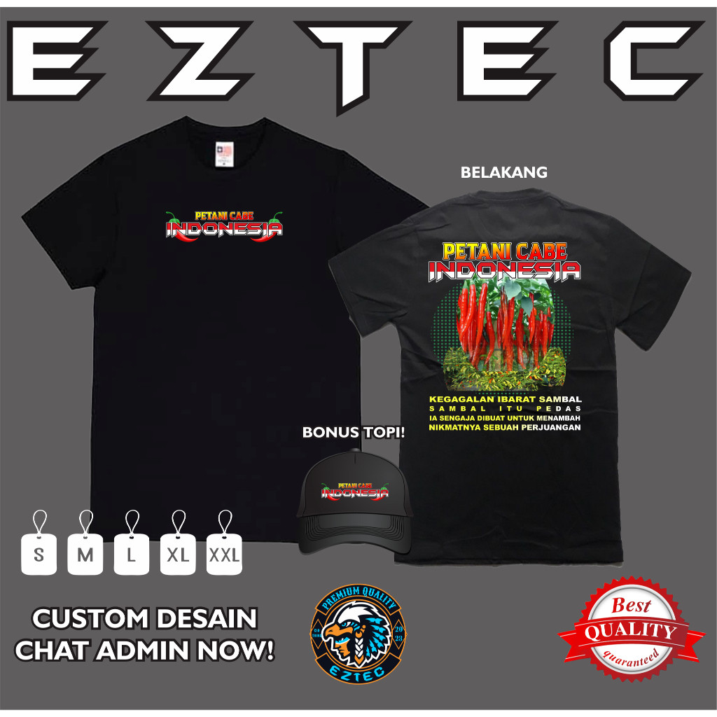 KAOS PETANI CABAI CMK PETANI MUDA MILENIA