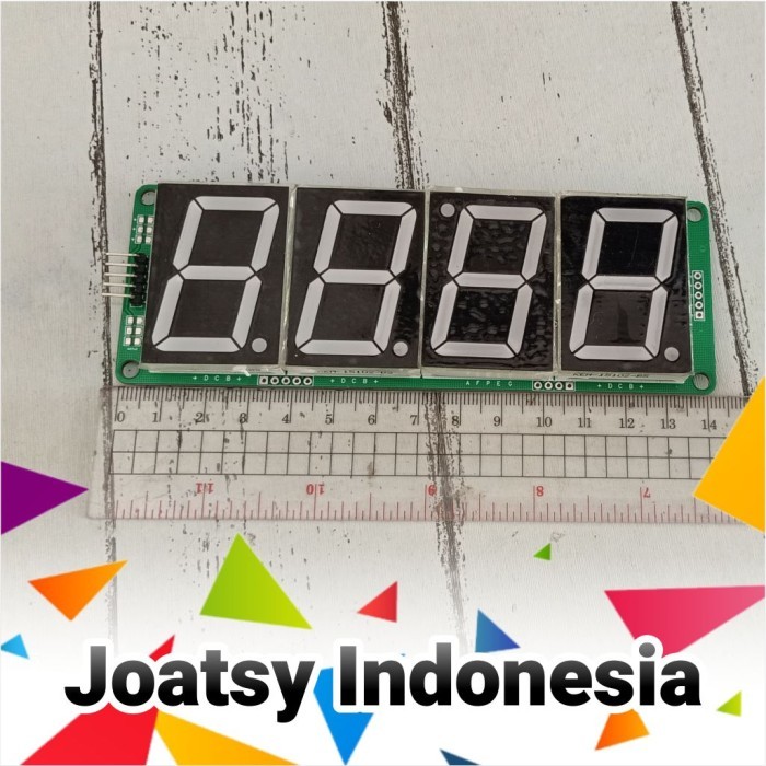 Modul Display 7segment 1.5 inchi 74HC595 SMD 5 Pin Versi 2.0