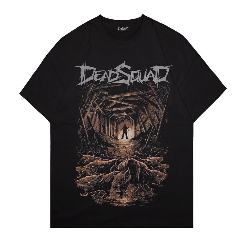 【ASLI】 Deadsquad "Plague Tale" -T SHIRT-BLACK