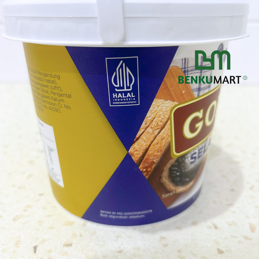 

RB Goldenfil Blueberry Jam 1kg Selai Bluberi Goldenfil