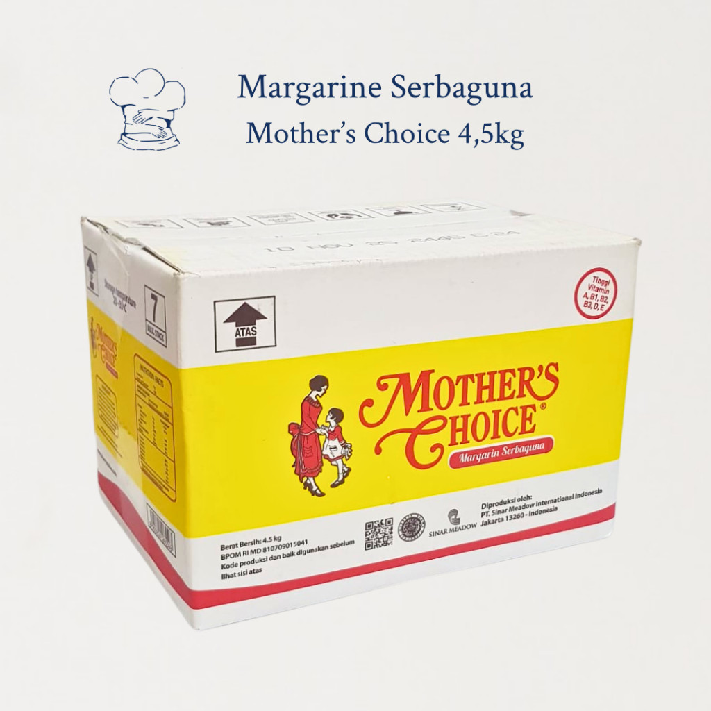 

Mothers Choice Margarin 4,5Kg – Margarin Serbaguna untuk Semua Resep (Mother's Choice 1 Dus)