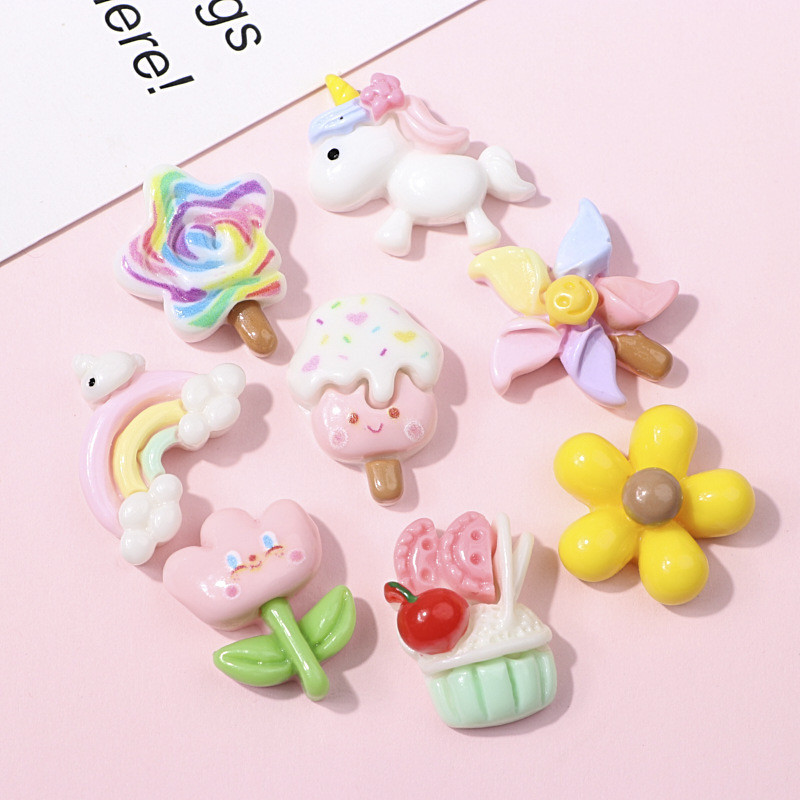 

Stiker Aksesoris Label 3D Hiasan Botol Karakter Unicorn Lucu Bunga Kincir Angin