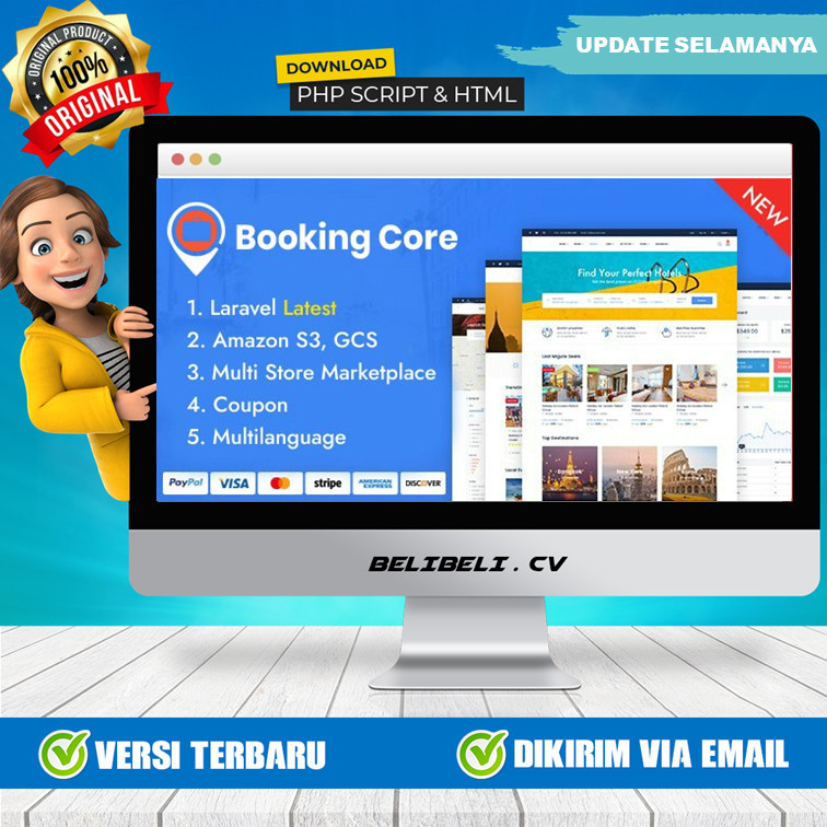 Source Code Laravel - Booking Core - Ultimate Booking System Optimal Di 2025