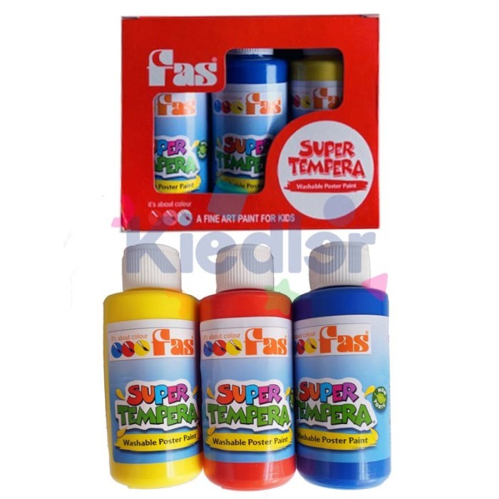 

promo -FAS Super Tempera shable Paint Cat - 3 pcs