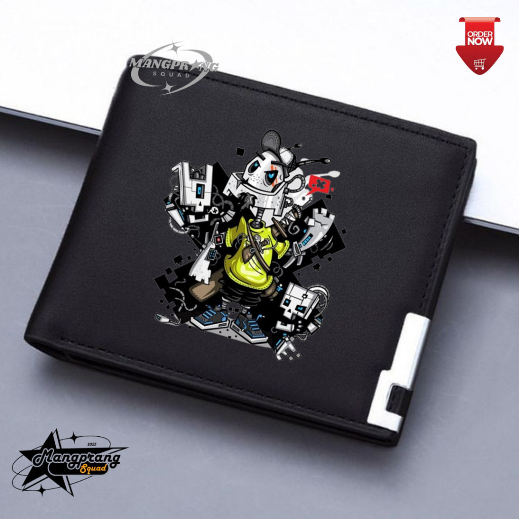 090 - Dompet lipat anak laki-laki motif karakter kekinian,dompet wallet anak remaja