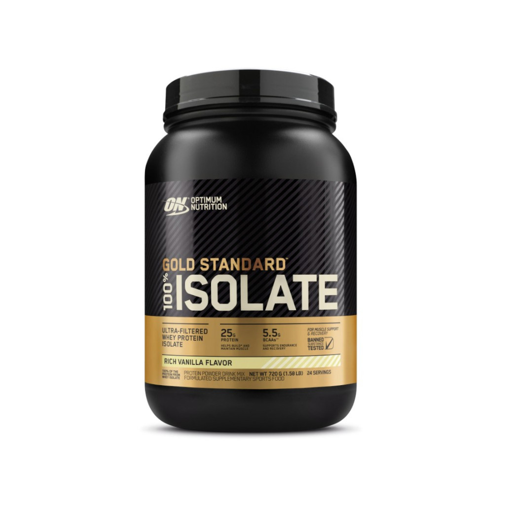 

Optimum Nutrition Whey Gold Standard Isolate Rich Vanilla 1.58 lb (720G)