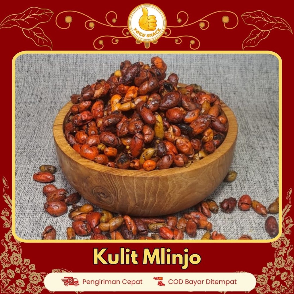 

Yogu Snack Kulit Mlinjo Pedas Manis Gurih Asin Cemilan Tradisional Jadul Kemasan 250gr,500gr,1000gr