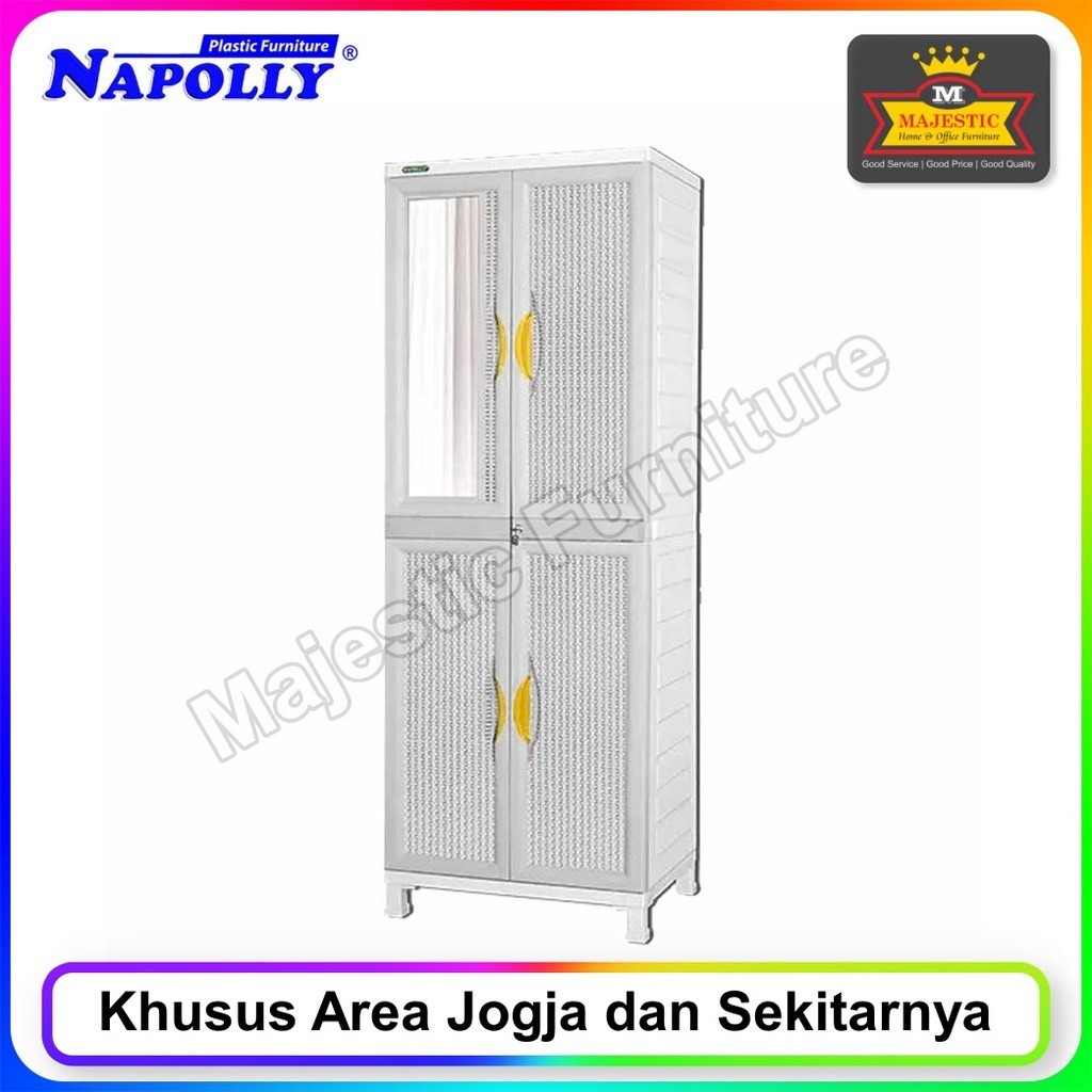 Lemari Plastik Napolly CABRO G88 CRK (Jogja)