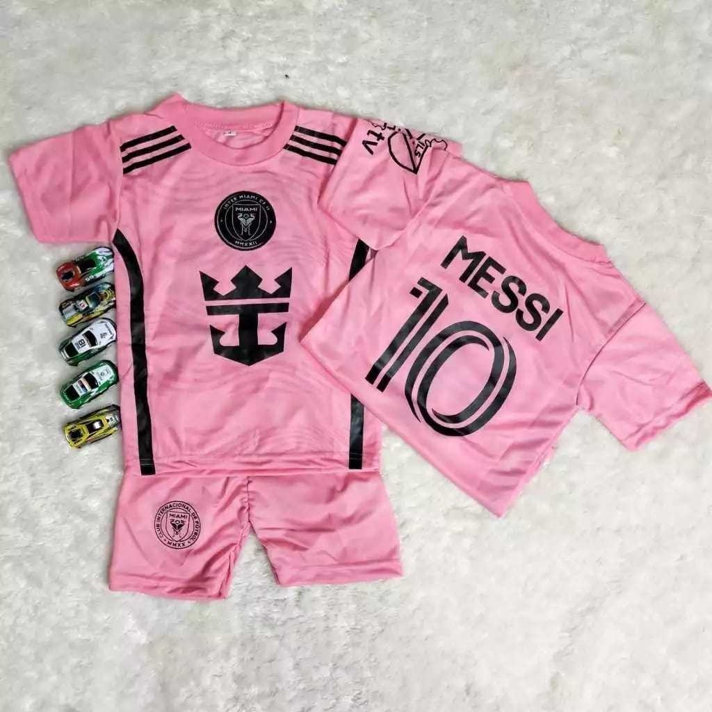 RB Stelan Baju Bola Anak Mbappe Real Madrid Argentina Messi Portugal Inter Miami Ronaldo Jersey
